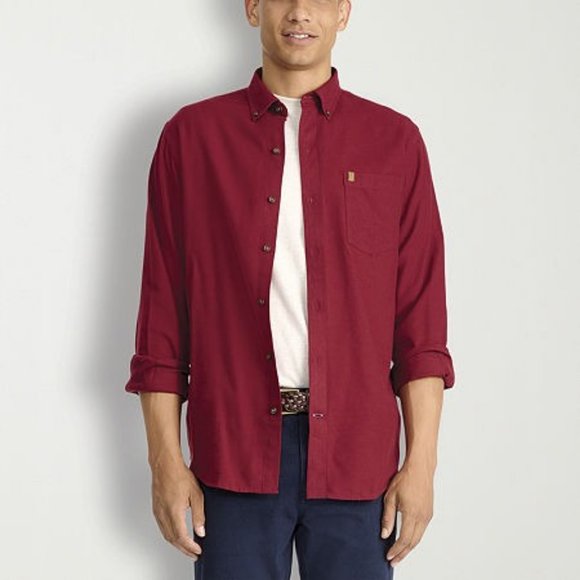 IZOD Other - IZOD Stratton Men's Moisture Wicking Classic Fit Flannel - X Large - Red - NWOT